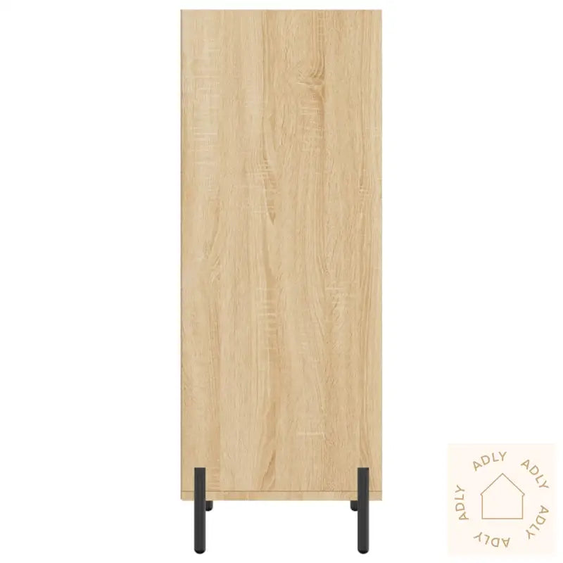 Skjenk Sonoma Eik 34,5X32,5X90 Cm Konstruert Tre