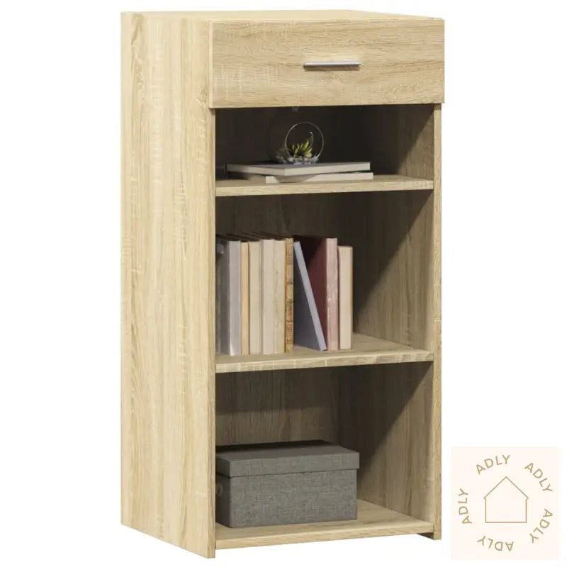 Skjenk Sonoma Eik 45X42,5X93 Cm Konstruert Tre