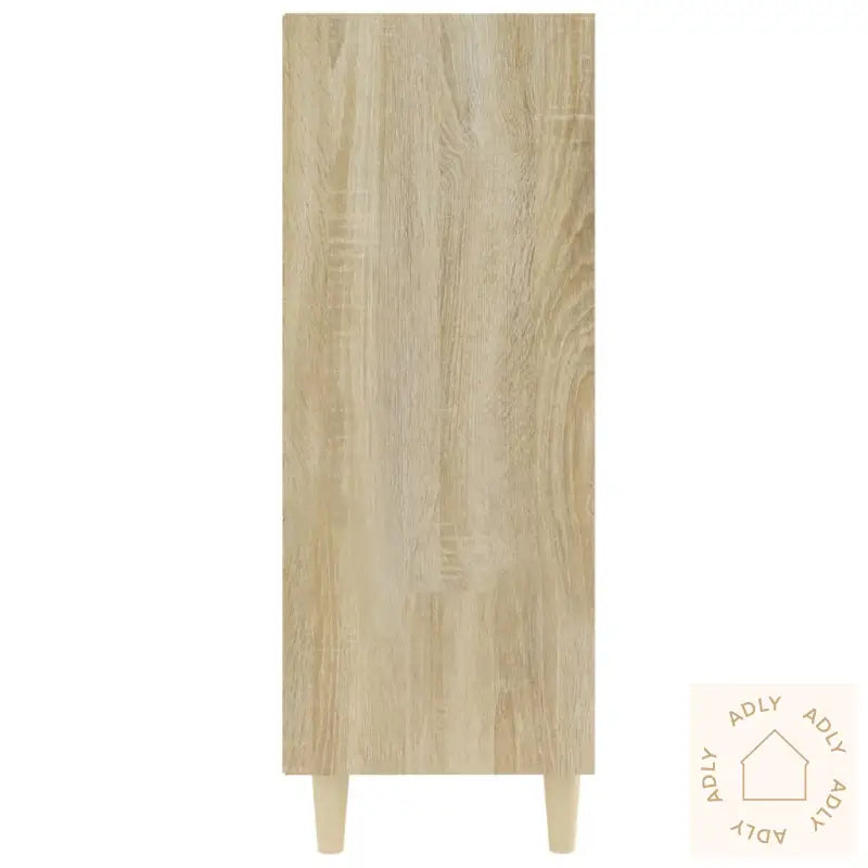 Skjenk Sonoma Eik 69,5X32,5X90 Cm Konstruert Tre