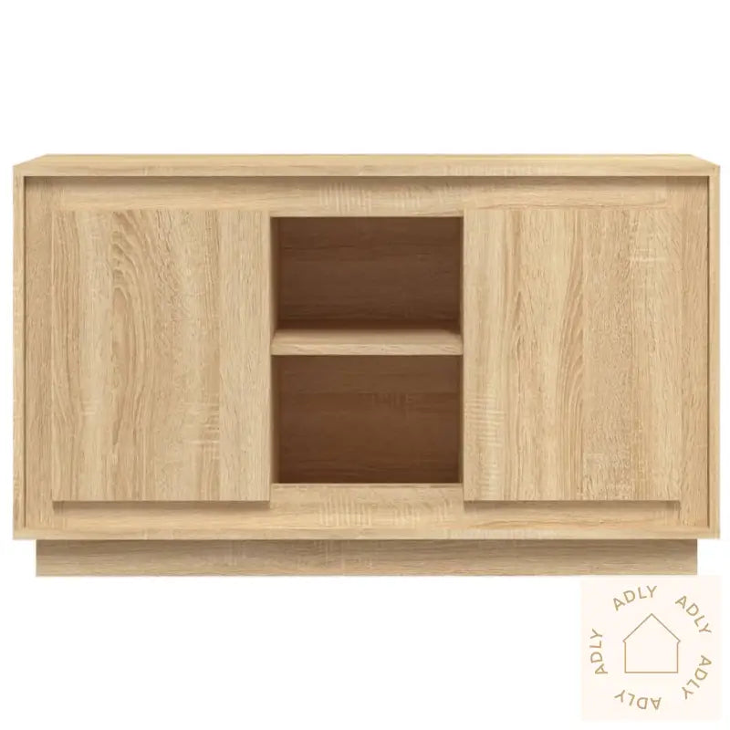 Skjenk Sonoma Eik 102X35X60 Cm Konstruert Tre