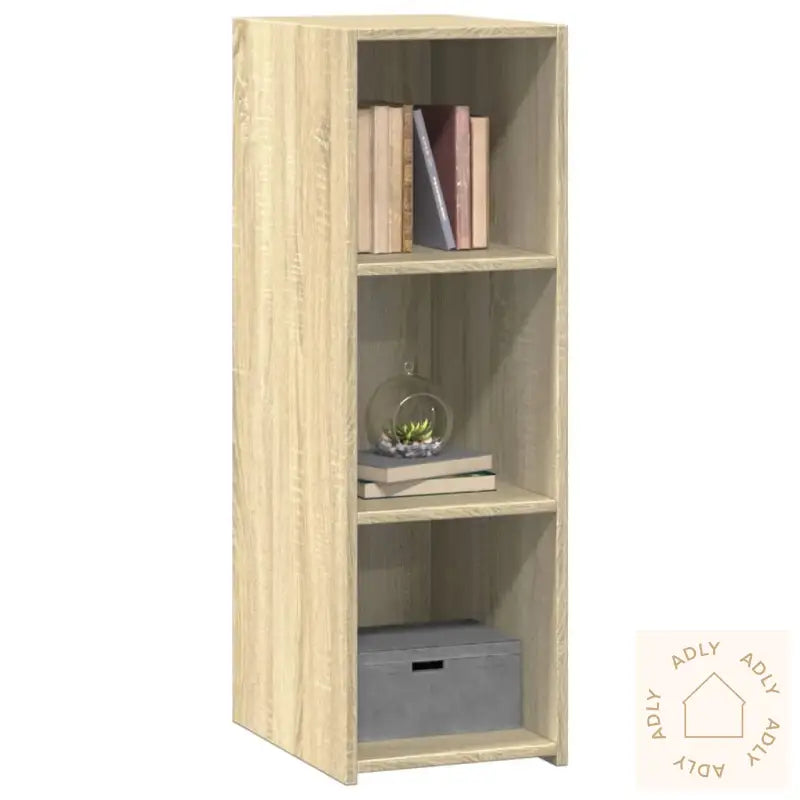 Skjenk Sonoma Eik 30X41X93 Cm Konstruert Tre