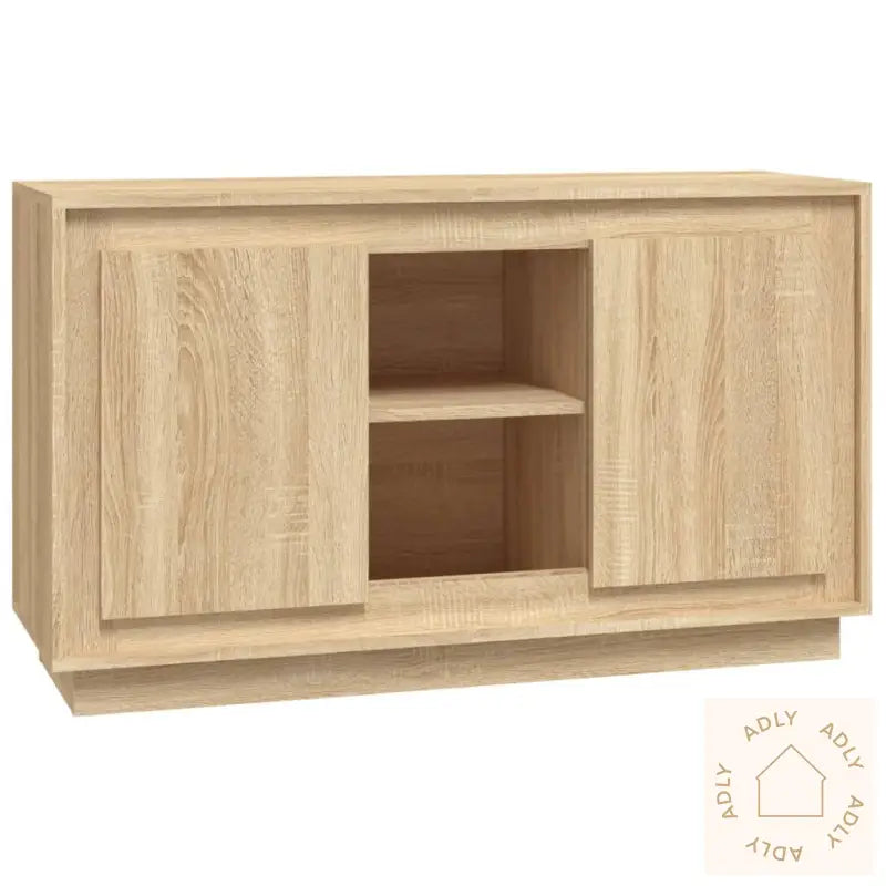 Skjenk Sonoma Eik 102X35X60 Cm Konstruert Tre