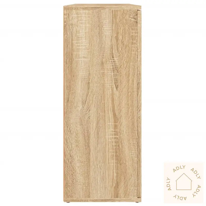 Skjenk Sonoma Eik 91X29,5X75 Cm Konstruert Tre
