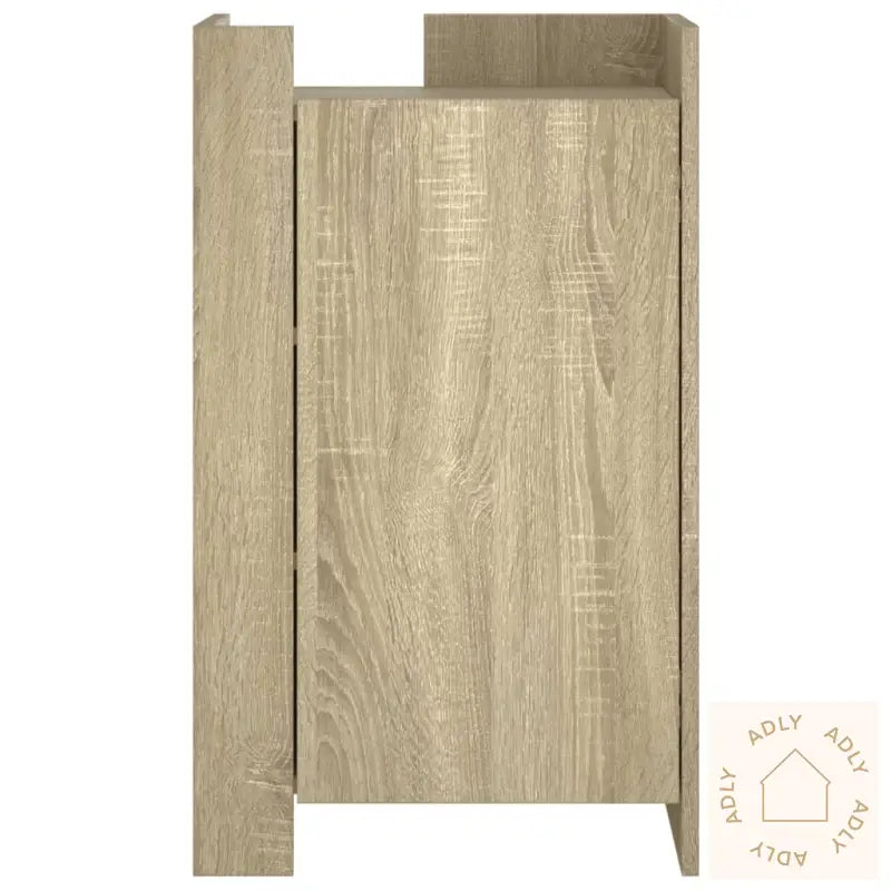Skjenk Sonoma Eik 45X35X75 Cm Konstruert Tre