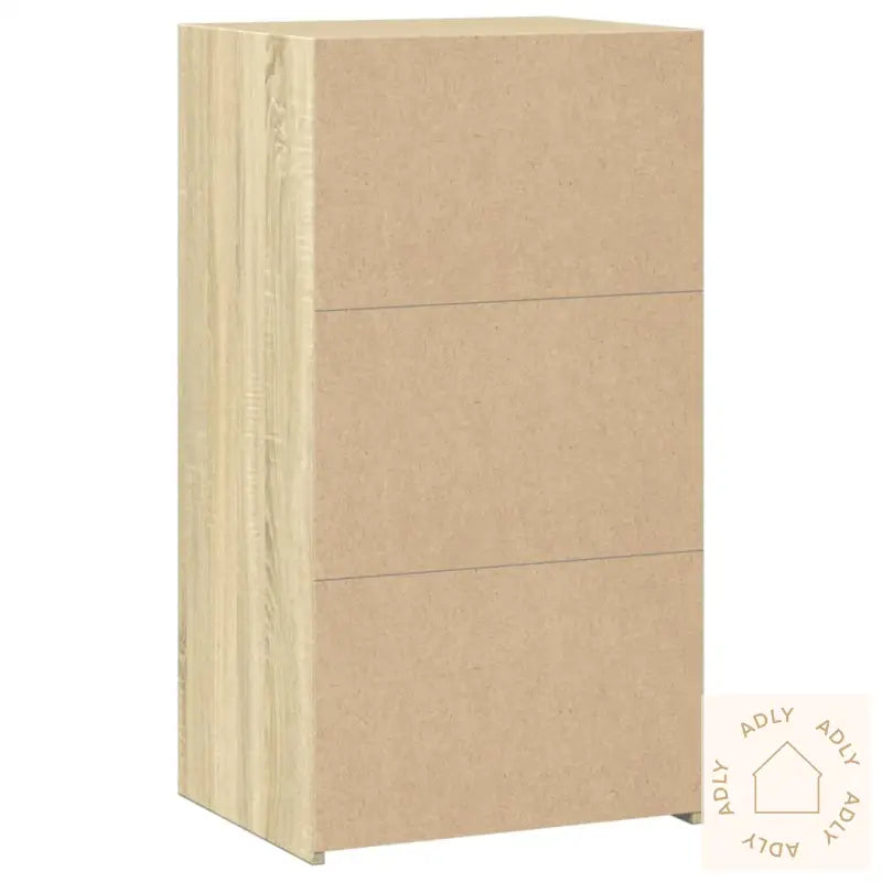 Skjenk Sonoma Eik 50X41X93 Cm Konstruert Tre