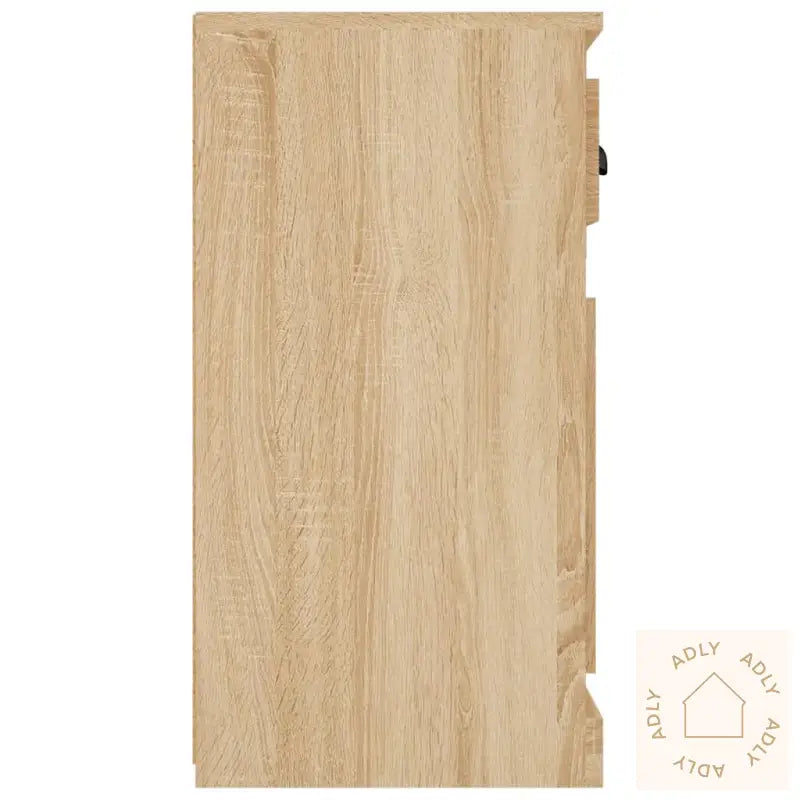 Skjenk Sonoma Eik 70X35,5X67,5 Cm Konstruert Tre