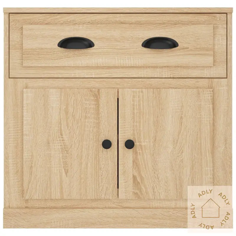 Skjenk Sonoma Eik 70X35,5X67,5 Cm Konstruert Tre