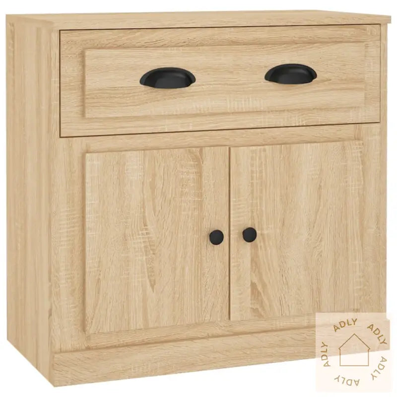 Skjenk Sonoma Eik 70X35,5X67,5 Cm Konstruert Tre