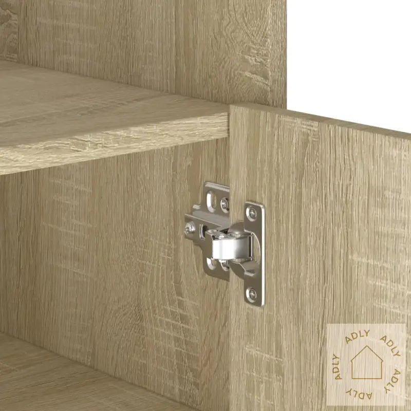 Skjenk Sonoma Eik 73,5X35X75 Cm Konstruert Tre