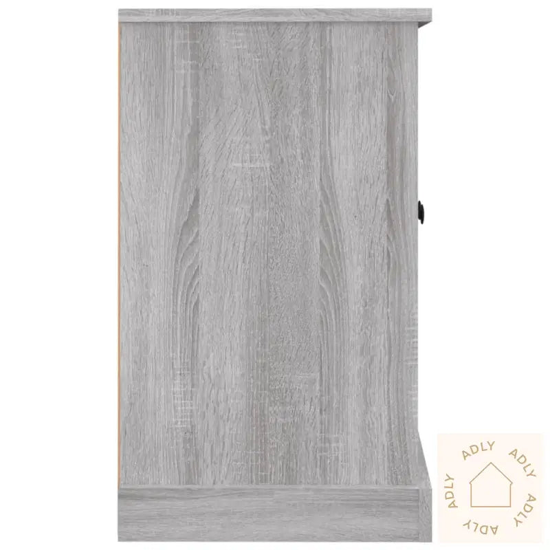 Skjenk Grå Sonoma 100X35,5X60 Cm Konstruert Tre