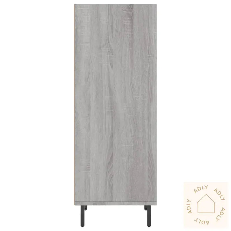 Skjenk Grå Sonoma 34,5X32,5X90 Cm Konstruert Tre