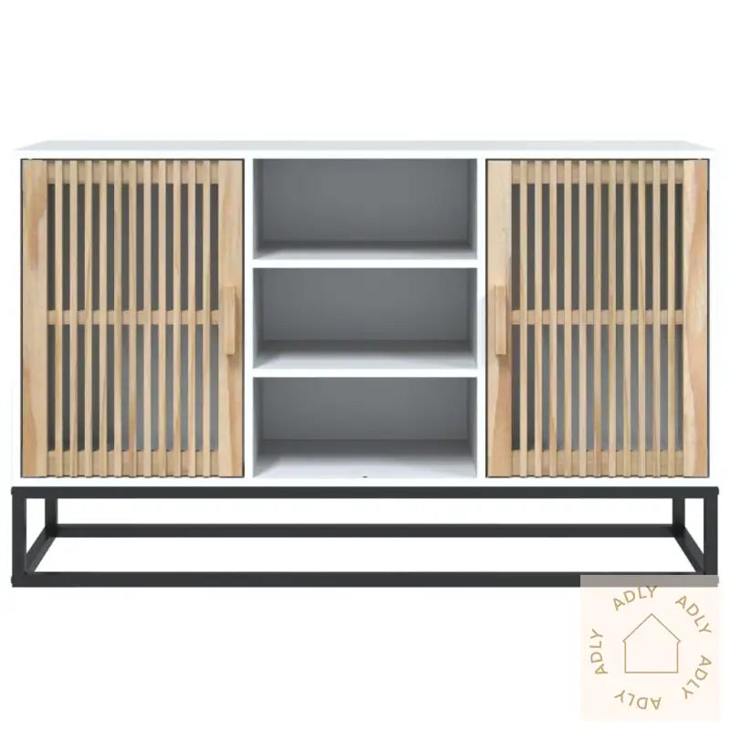 Skjenk Hvit 105X30X65 Cm Konstruert Tre