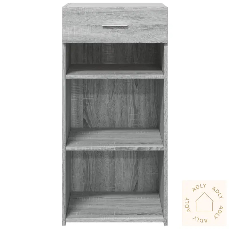 Skjenk Grå Sonoma 45X42,5X93 Cm Konstruert Tre