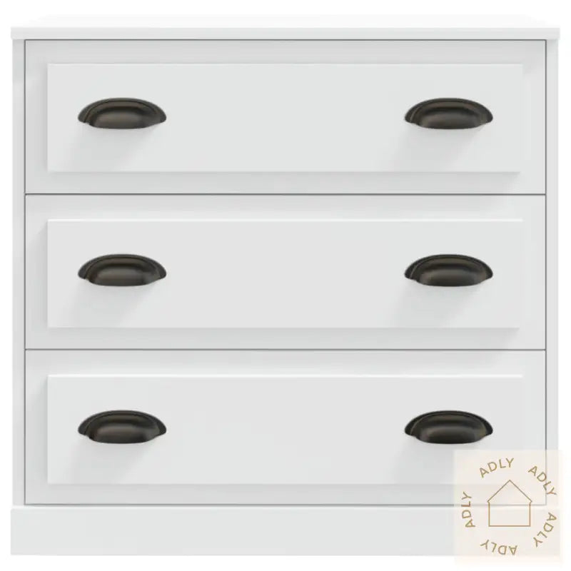 Skjenk Hvit 70X35,5X67,5 Cm Konstruert Tre