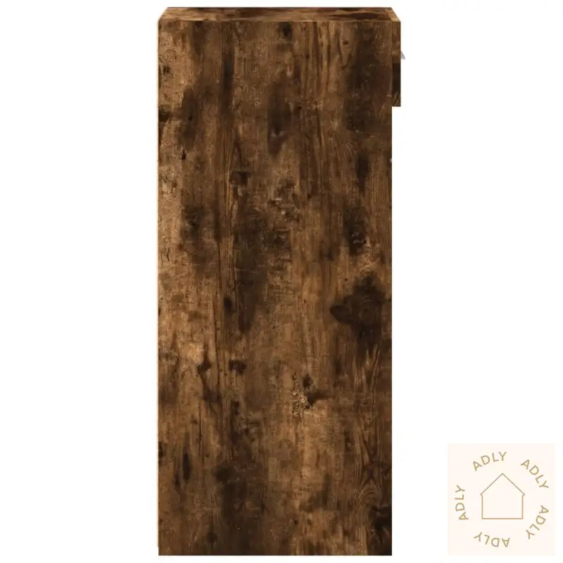 Skjenk Røkt Eik 30X42,5X93 Cm Konstruert Tre