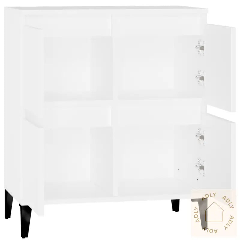 Skjenk Hvit 60X35X70 Cm Konstruert Tre