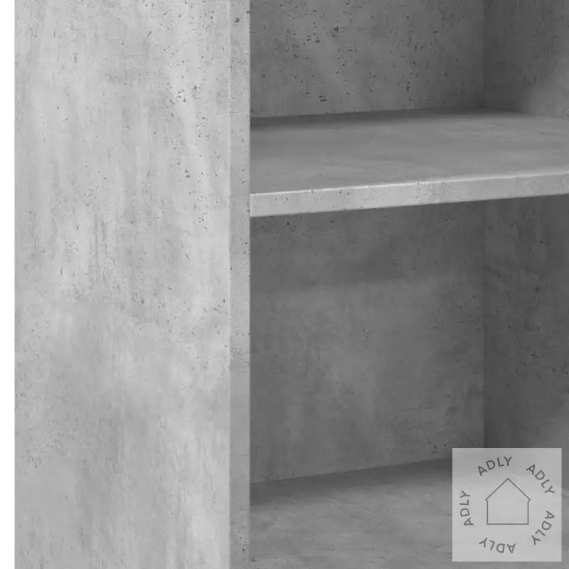 Skjenk Betonggrå 45X41X93 Cm Konstruert Tre