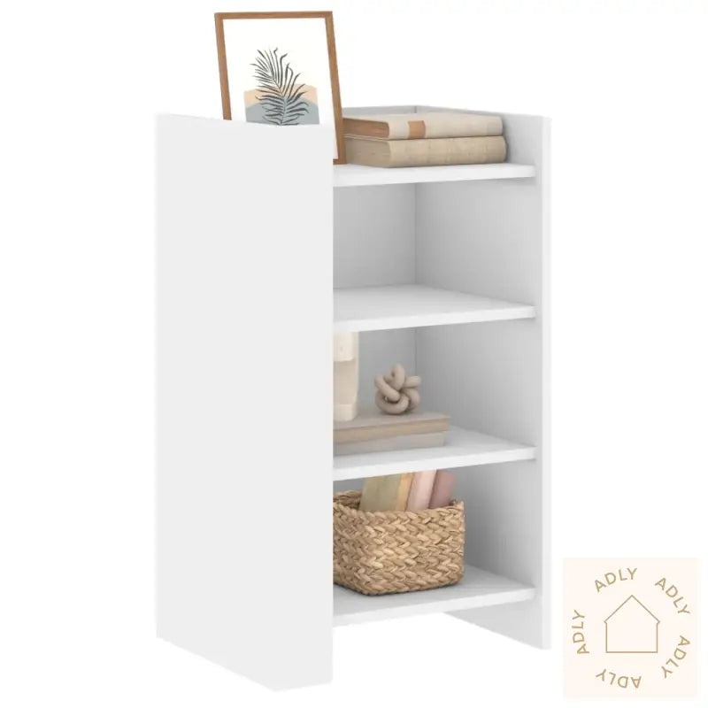 Skjenk Hvit 45X35X75 Cm Konstruert Tre