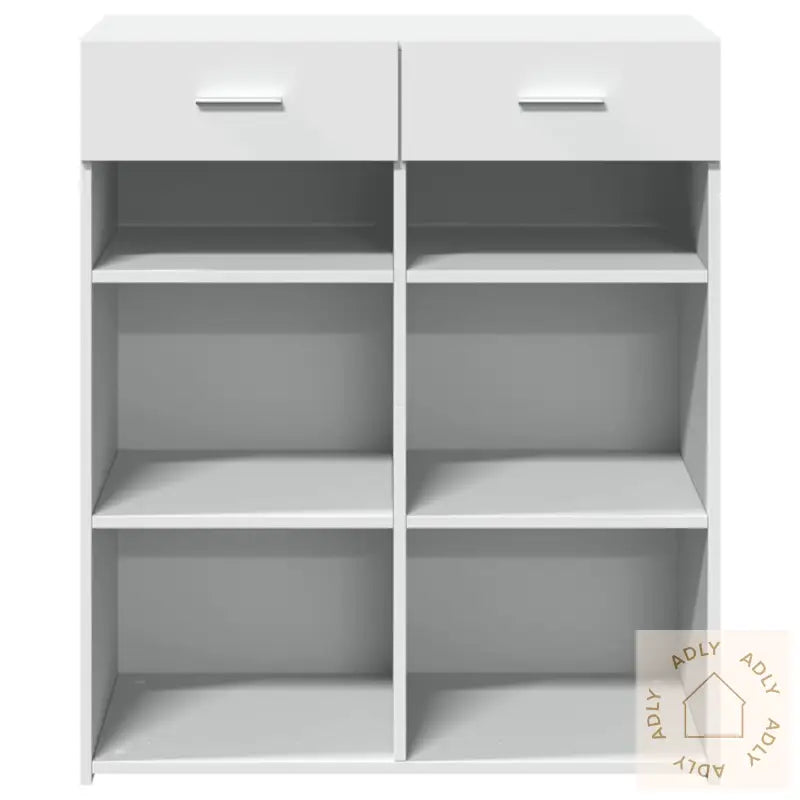 Skjenk Hvit 80X42,5X93 Cm Konstruert Tre