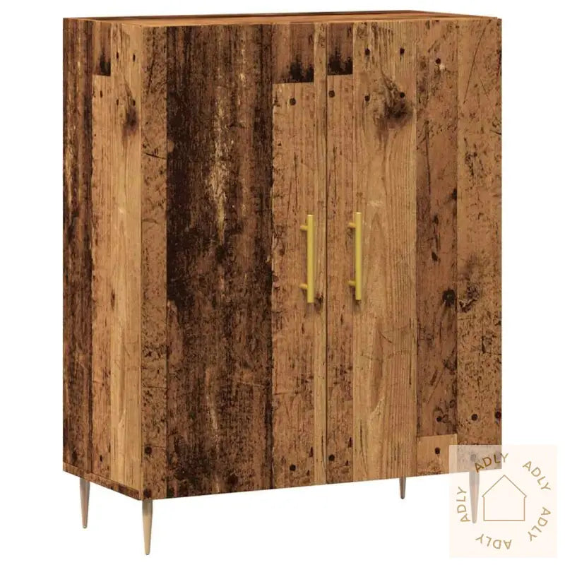 Skjenk Gammelt Tre 69,5X34X90 Cm Konstruert Tre