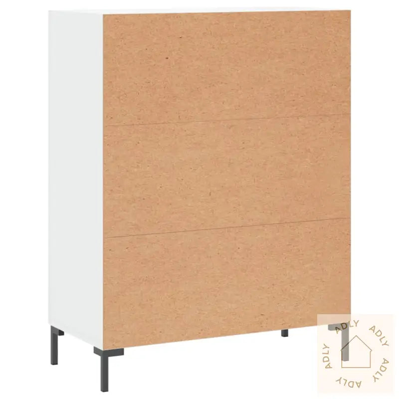 Skjenk Hvit 69,5X34X90 Cm Konstruert Tre