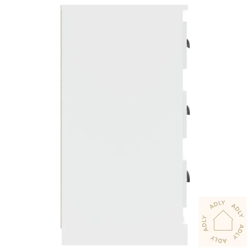 Skjenk Hvit 70X35,5X67,5 Cm Konstruert Tre