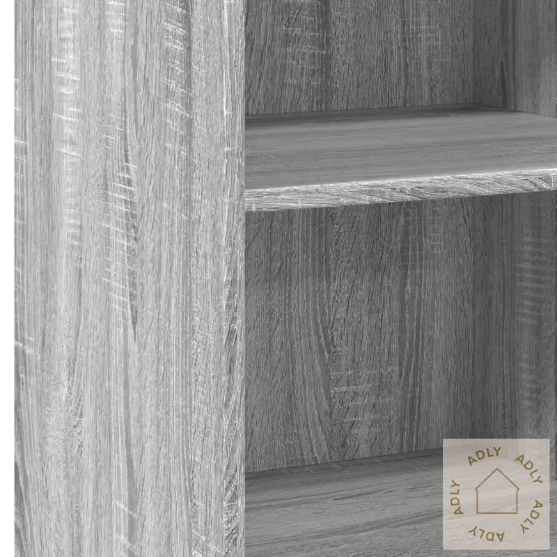 Skjenk Grå Sonoma 45X41X93 Cm Konstruert Tre