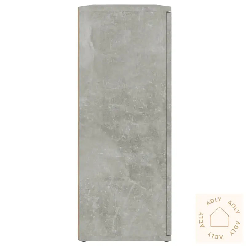 Skjenk Betonggrå 91X29,5X75 Cm Konstruert Tre