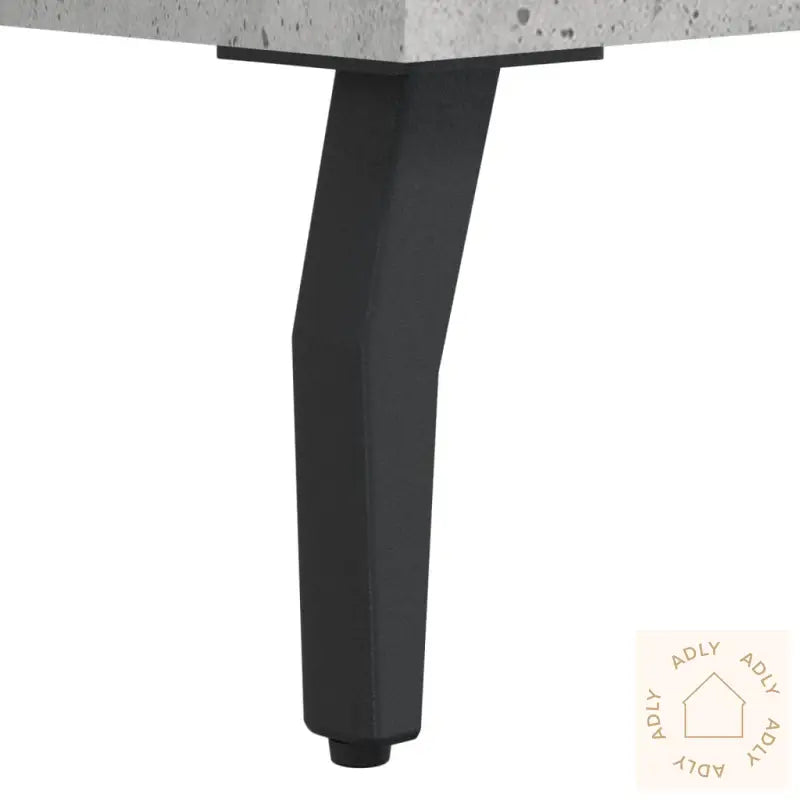 Skjenk Betonggrå 69,5X34X90 Cm Konstruert Tre