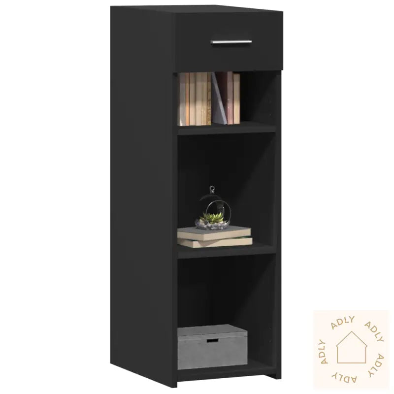 Skjenk Svart 30X42,5X93 Cm Konstruert Tre