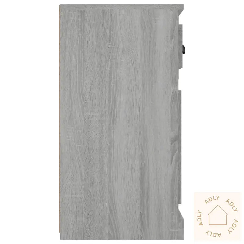 Skjenk Grå Sonoma 70X35,5X67,5 Cm Konstruert Tre