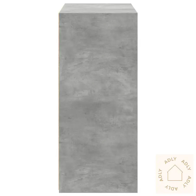 Skjenk Betonggrå 70X41X93 Cm Konstruert Tre