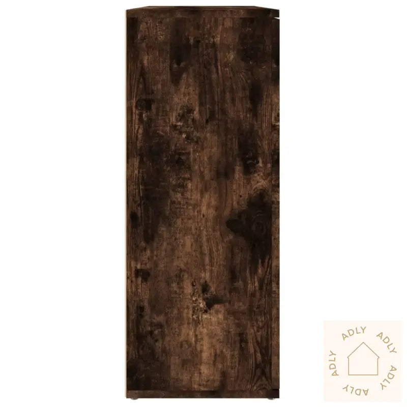 Skjenk Røkt Eik 91X29,5X75 Cm Konstruert Tre