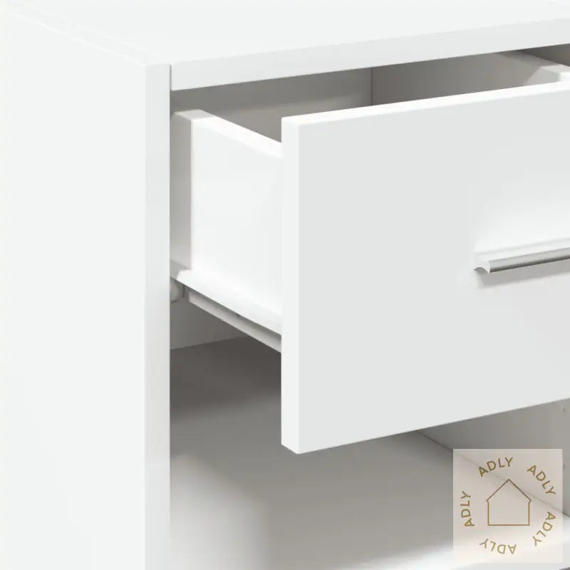 Skjenk Hvit 40X42,5X93 Cm Konstruert Tre