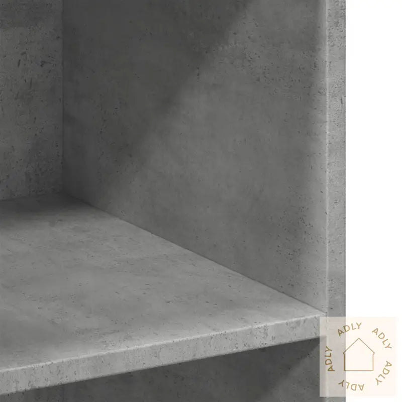 Skjenk Betonggrå 70X41X93 Cm Konstruert Tre