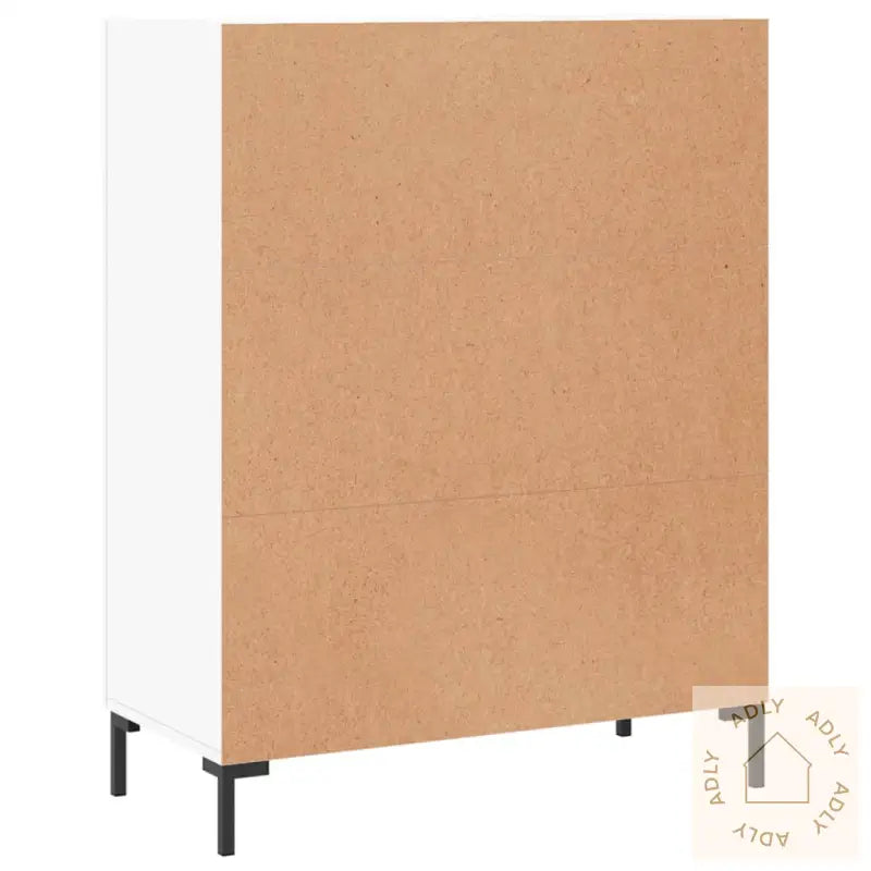 Skjenk Hvit 69,5X34X90 Cm Konstruert Tre