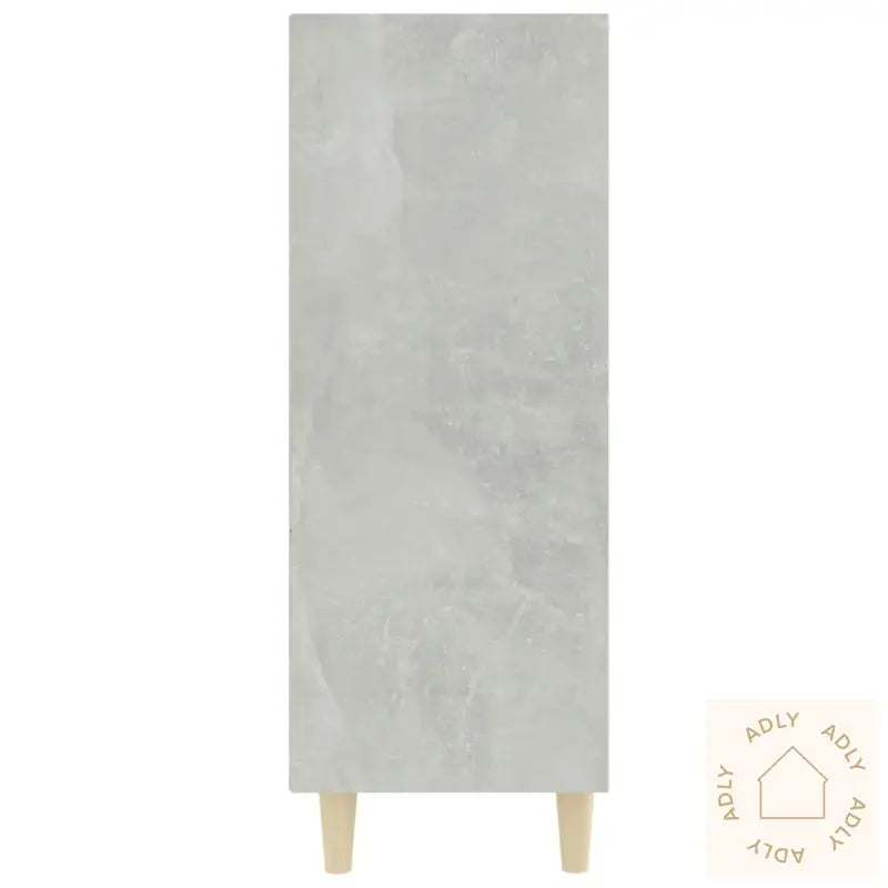 Skjenk Betonggrå 69,5X32,5X90 Cm Konstruert Tre