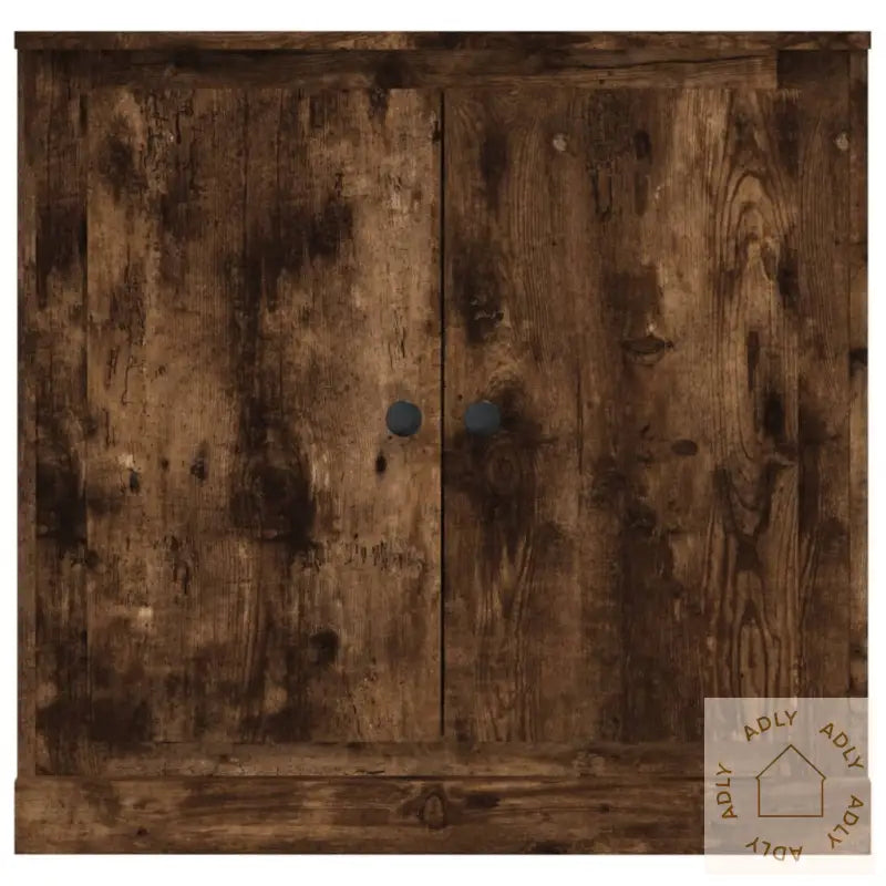 Skjenk Røkt Eik 70X35,5X67,5 Cm Konstruert Tre