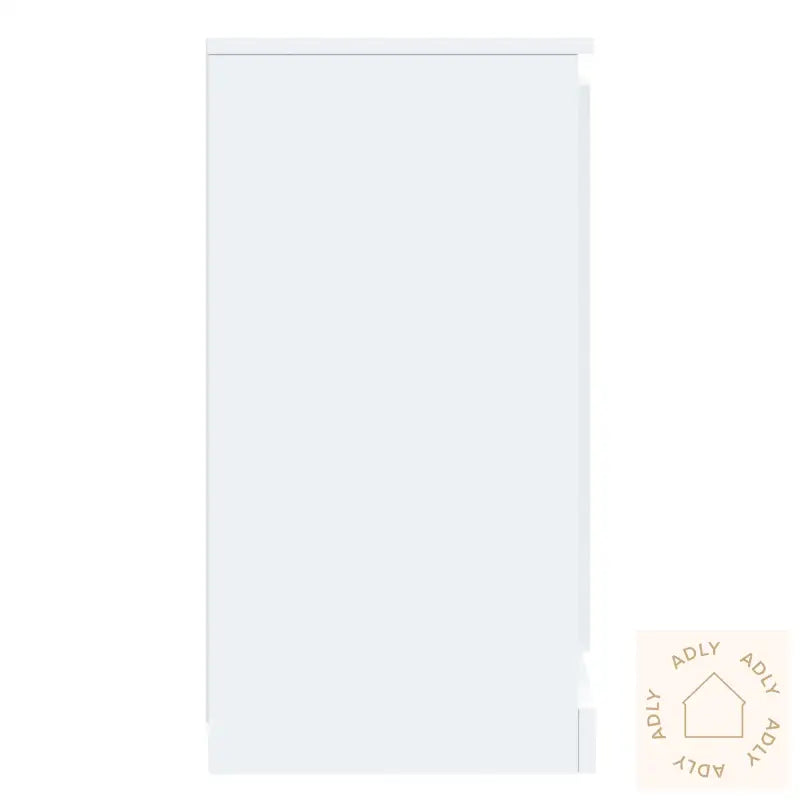 Skjenk Hvit 37,5X35,5X67,5 Cm Konstruert Tre