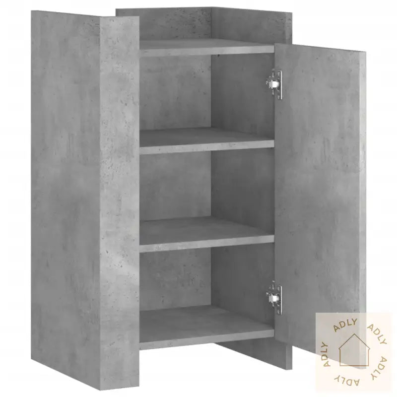 Skjenk Betonggrå 45X35X75 Cm Konstruert Tre