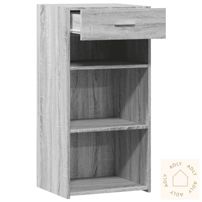 Skjenk Grå Sonoma 45X42,5X93 Cm Konstruert Tre