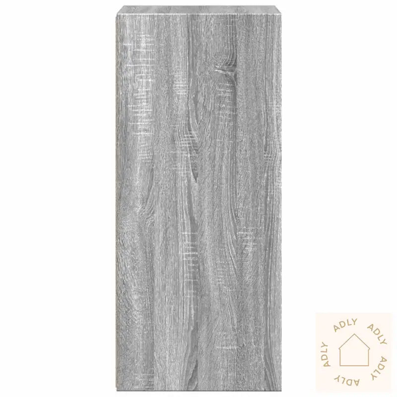 Skjenk Grå Sonoma 40X41X93 Cm Konstruert Tre