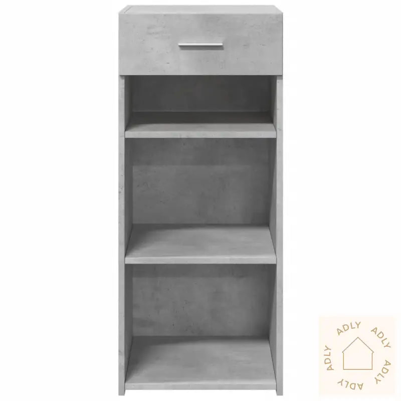 Skjenk Betonggrå 40X42,5X93 Cm Konstruert Tre