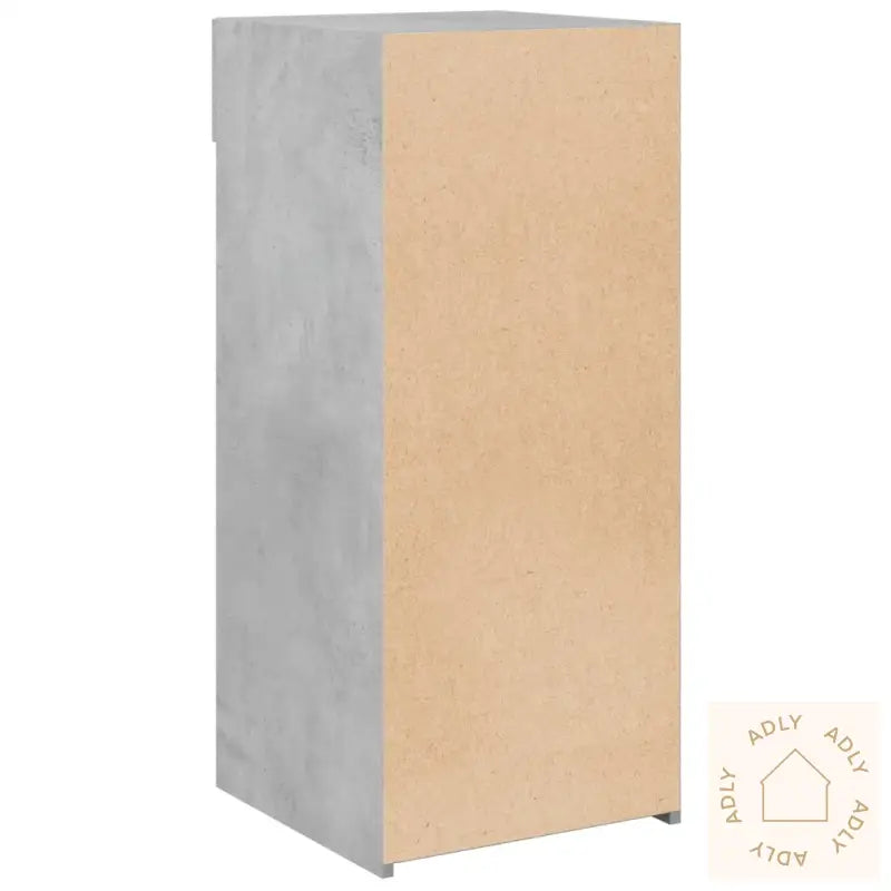 Skjenk Betonggrå 40X42,5X93 Cm Konstruert Tre