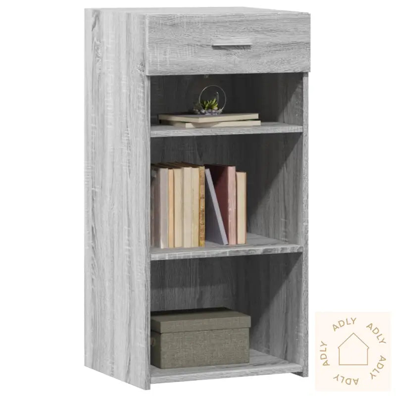 Skjenk Grå Sonoma 45X42,5X93 Cm Konstruert Tre