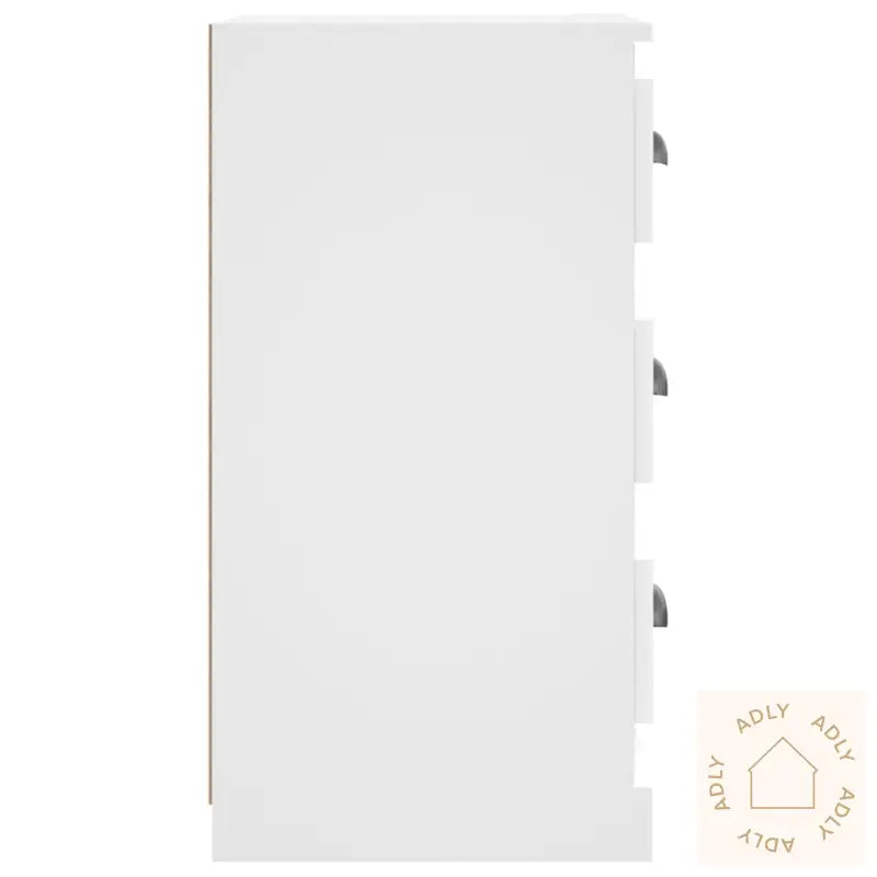 Skjenk Hvit 36X35,5X67,5 Cm Konstruert Tre