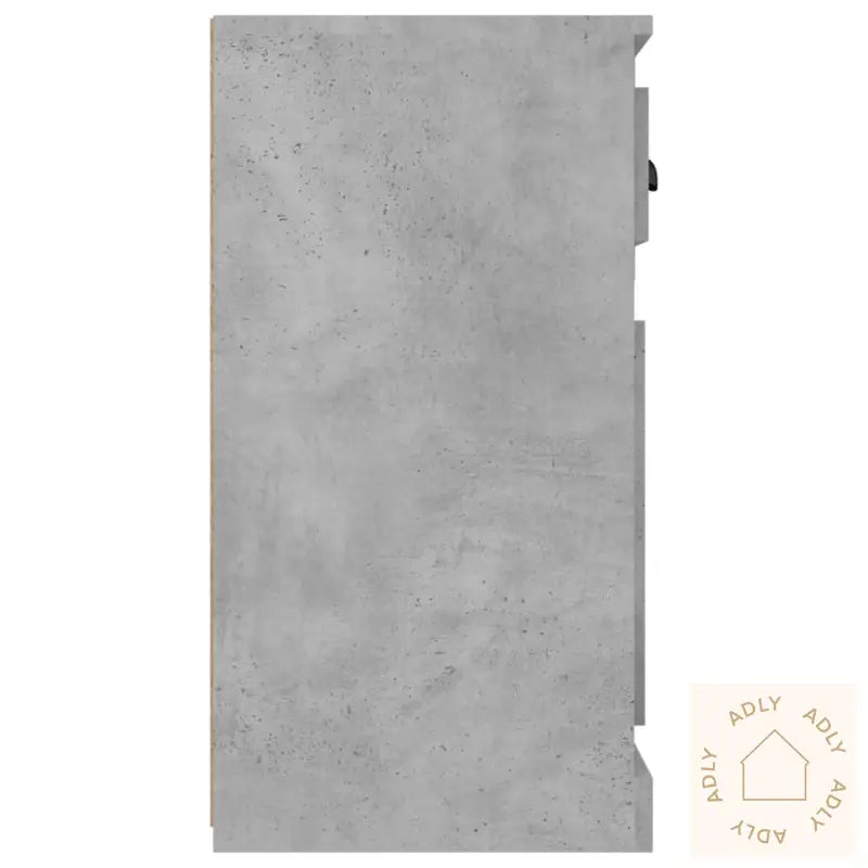 Skjenk Betonggrå 70X35,5X67,5 Cm Konstruert Tre
