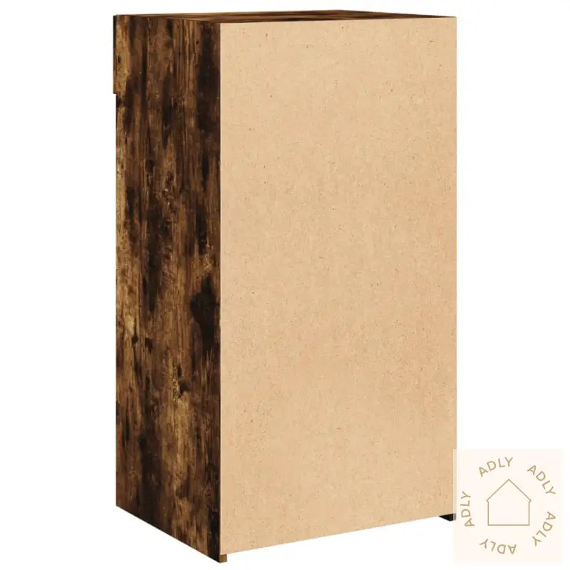 Skjenk Røkt Eik 50X42,5X93 Cm Konstruert Tre