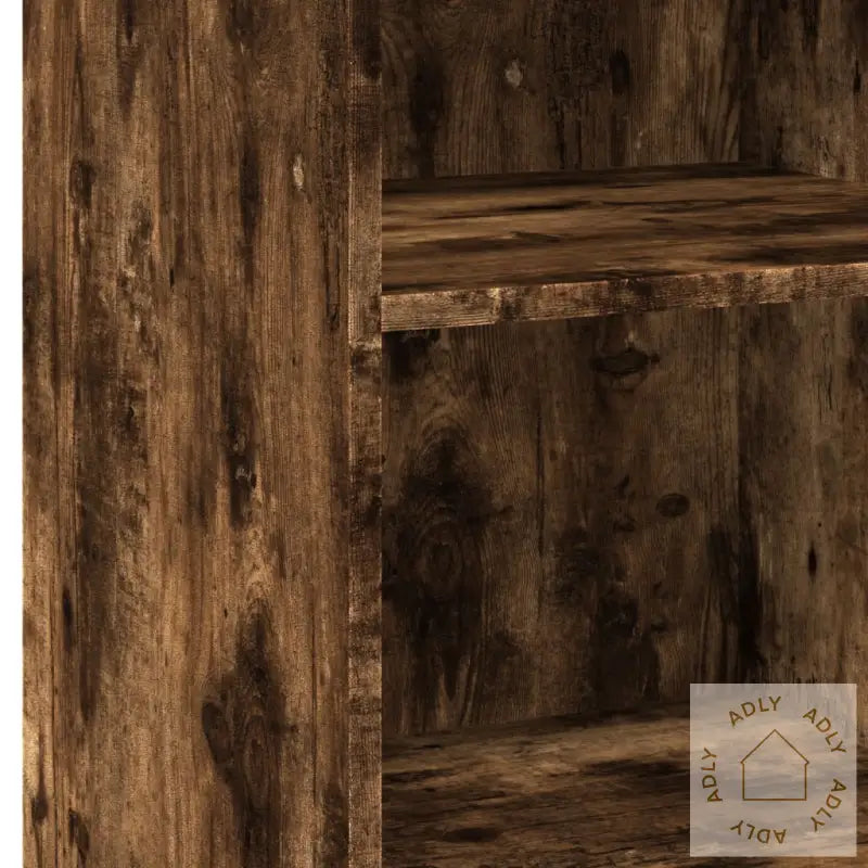 Skjenk Røkt Eik 50X41X93 Cm Konstruert Tre