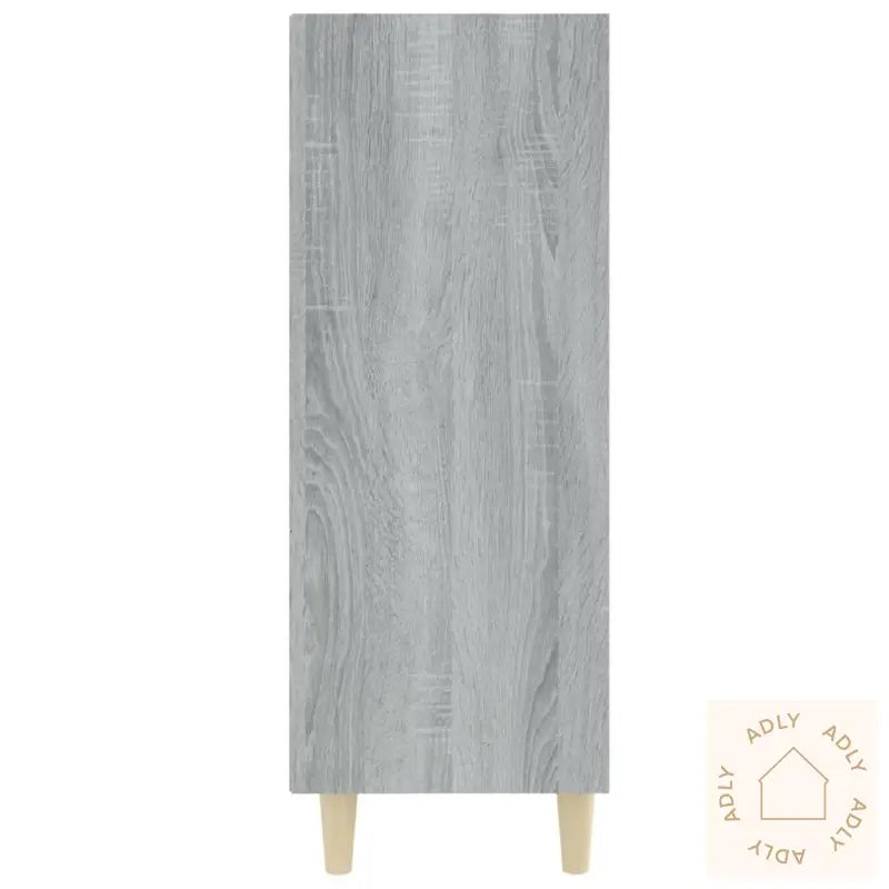 Skjenk Grå Sonoma 69,5X32,5X90 Cm Konstruert Tre